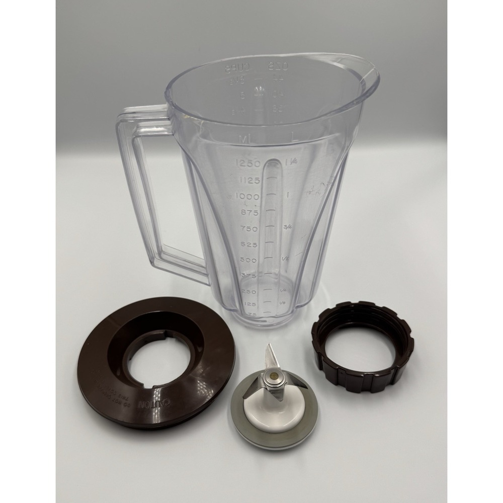 Hamilton Beach Scovill Blender 7 Speed Pitcher Jar Vintage 1970s 600-1